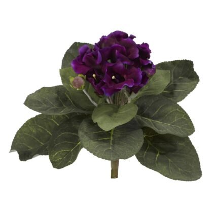 11" Gloxina Artificial Plant (Set of 4)