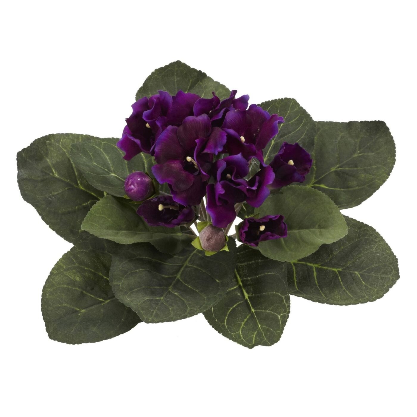 11" Gloxina Artificial Plant (Set of 4)