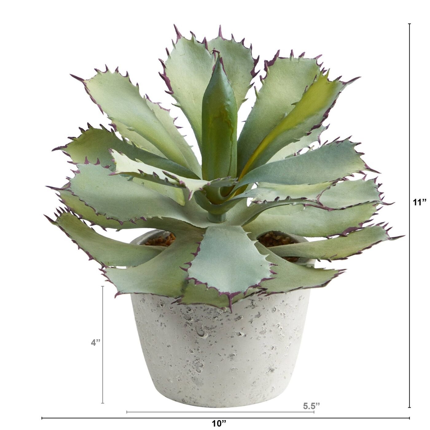 11" Succulent Artificial Plant
