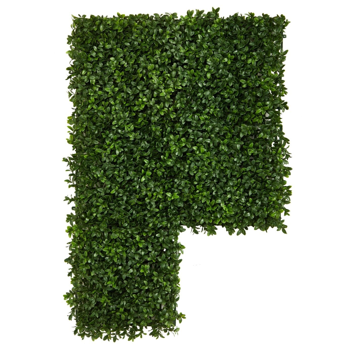 12" Tea Leaf Artificial Wall Mat (Indoor/Outdoor) (Set of 6)
