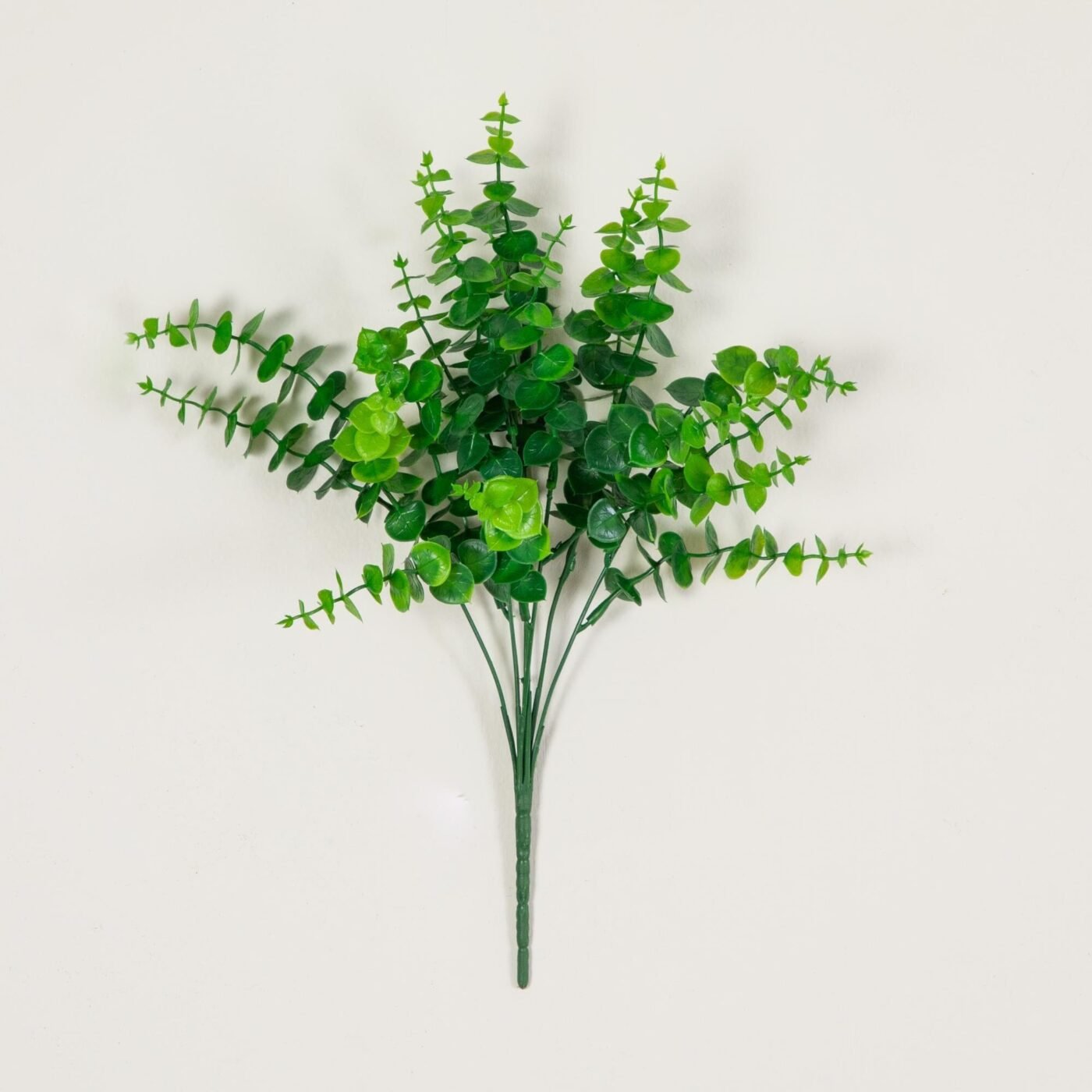 15" UV Resistant Artificial Eucalyptus Bush (Indoor/Outdoor) - Set of 4