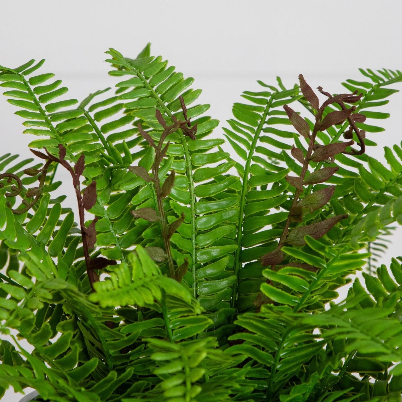 17" UV Resistant Artificial Boston Fern Plant (Indoor/Outdoor)
