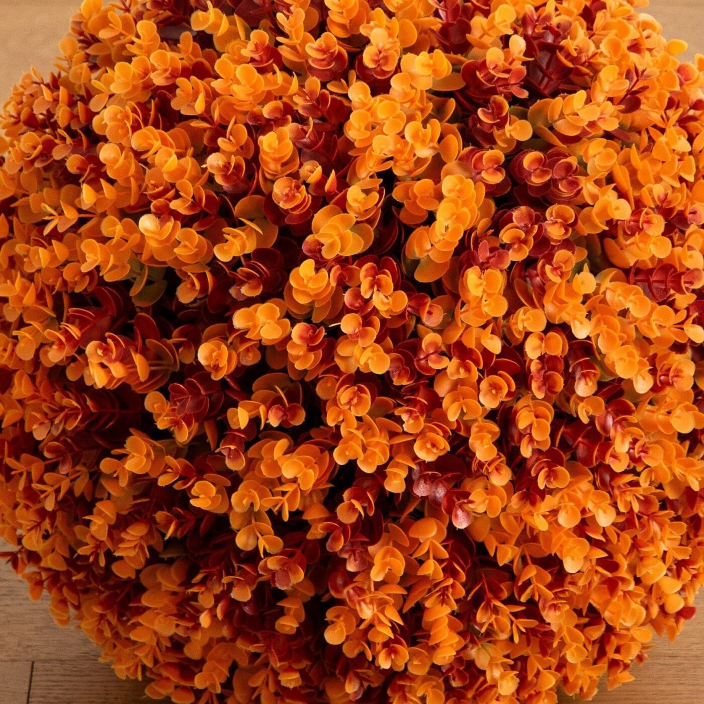 17" UV Resistant Autumn Artificial Eucalyptus Fall Ball (Indoor/Outdoor)