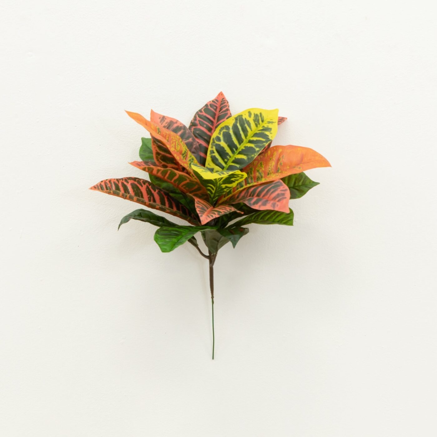 17" Garden Croton Artificial Plant (Real Touch) (Set of 6)