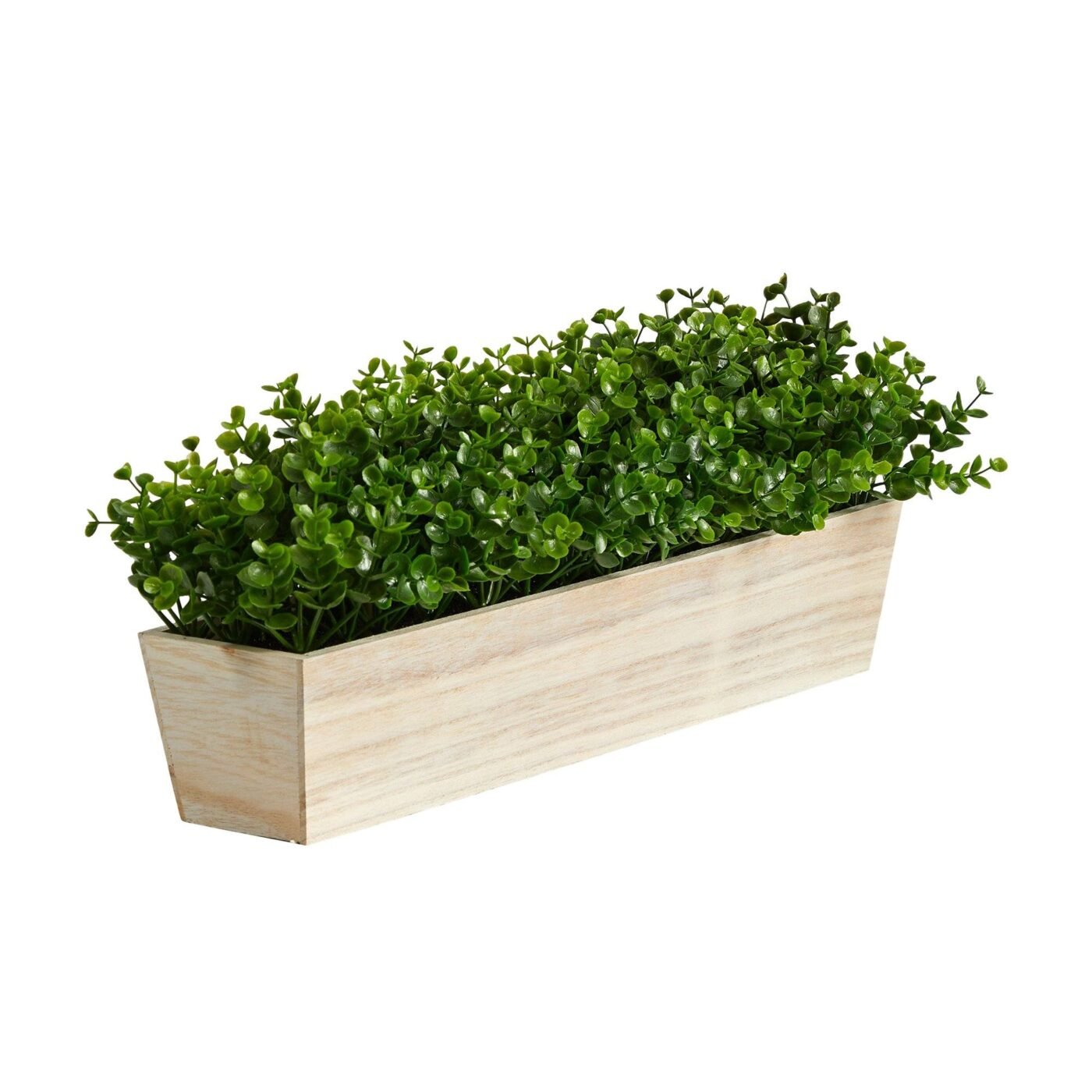 19" Eucalyptus Artificial Plant in Decorative Planter