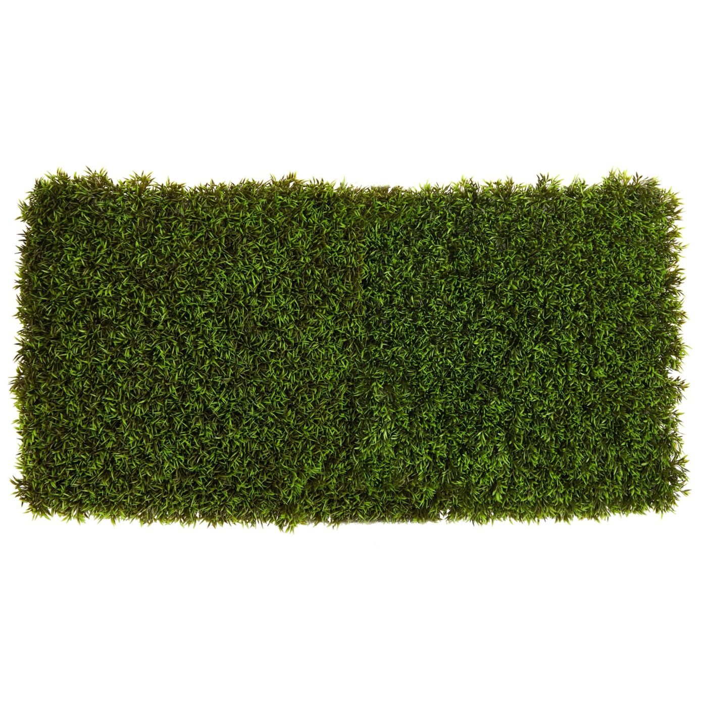 20" Mini Pordocarpus Artificial Wall Mat (Indoor/Outdoor) (Set of 2)