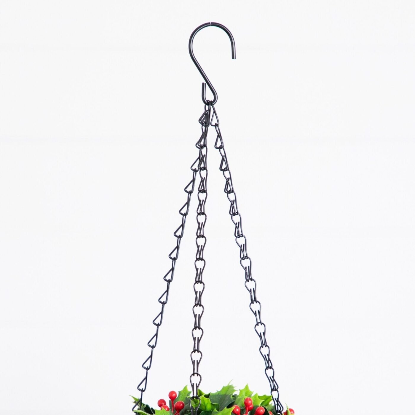 21" UV Resistant Artificial Holly Berry Christmas Hanging Ball (Indoor/Outdoor)