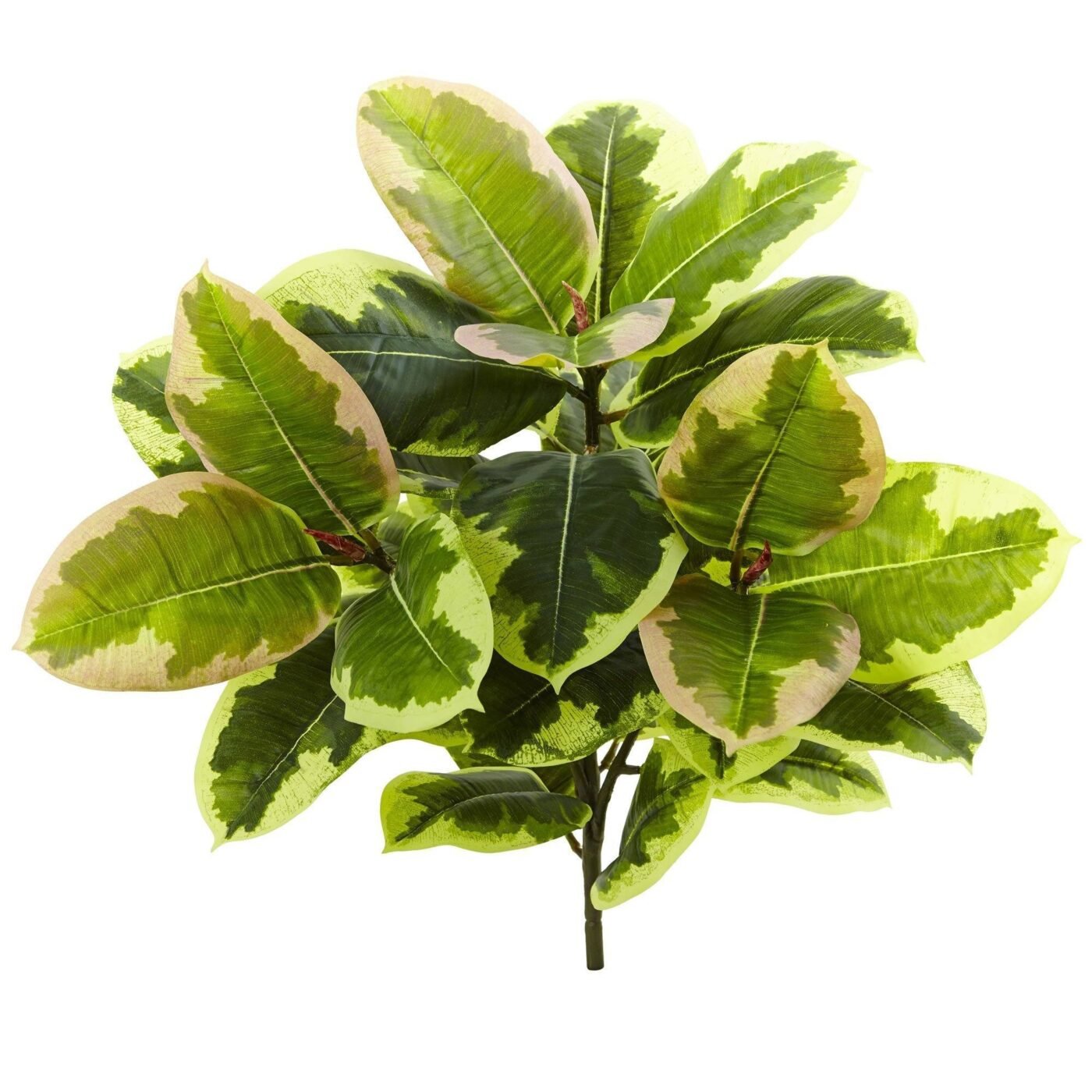 23" Rubber Leaf Artificial Plant (Real Touch) (Set of 3)