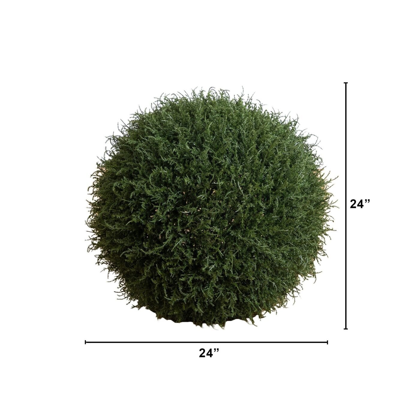 23" UV Resistant Artificial Cedar Ball (Indoor/Outdoor)
