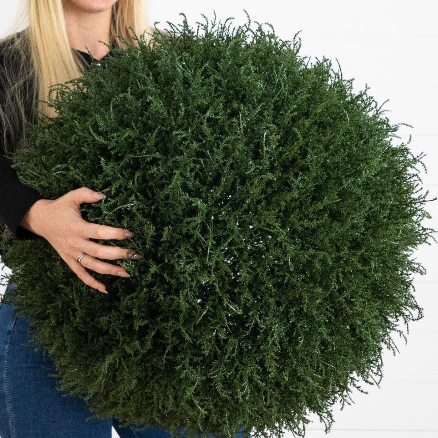 23" UV Resistant Artificial Cedar Ball (Indoor/Outdoor)