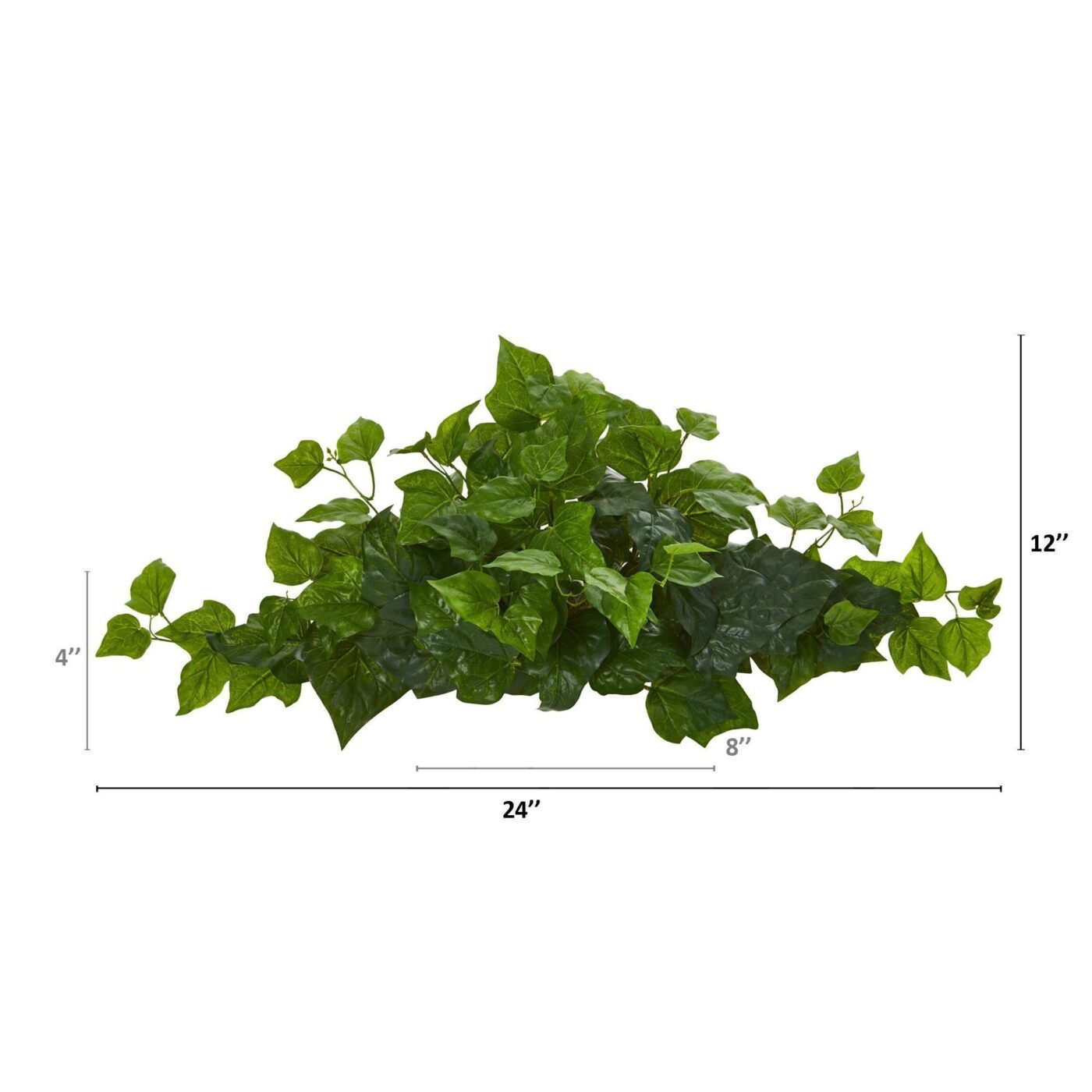 24" London Ivy Artificial Ledge Plant (Real Touch)