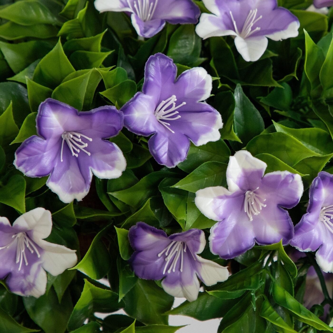 27" UV Resistant Artificial Azalea Hanging Basket (Indoor/Outdoor)