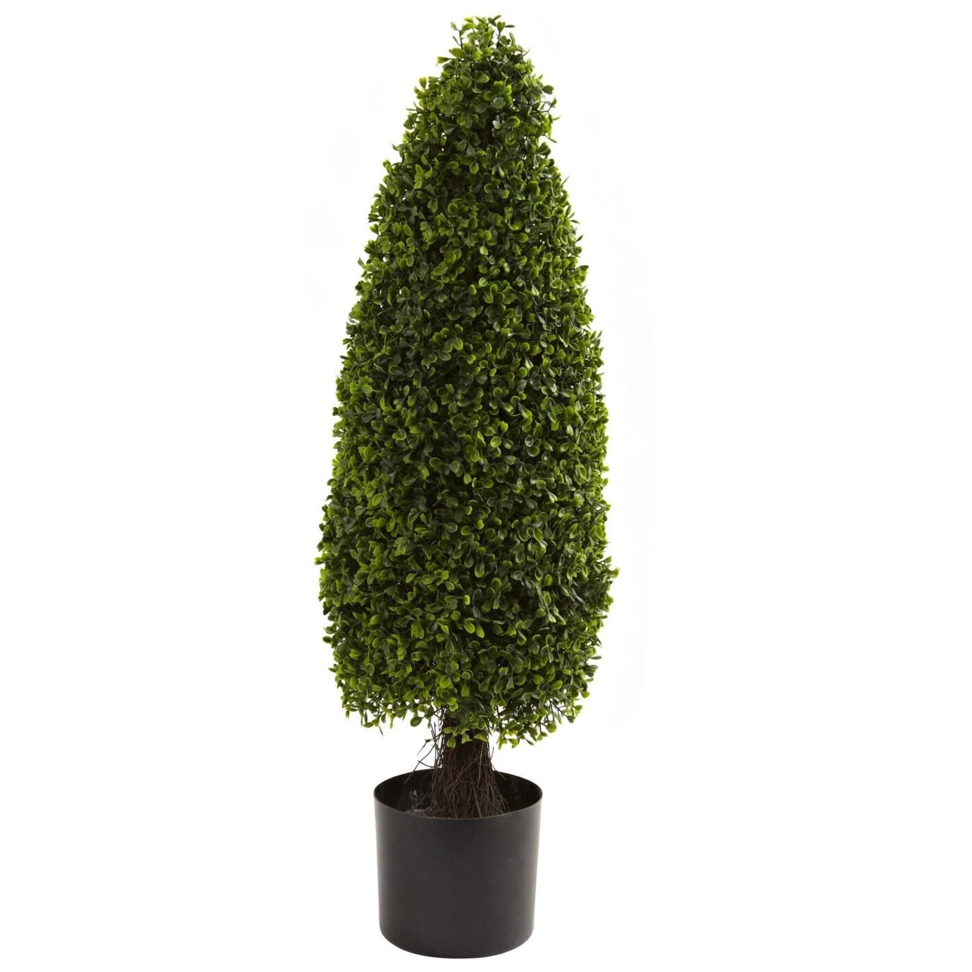 3' Boxwood Tower Topiary UV Resistant (Indoor/Outdoor)