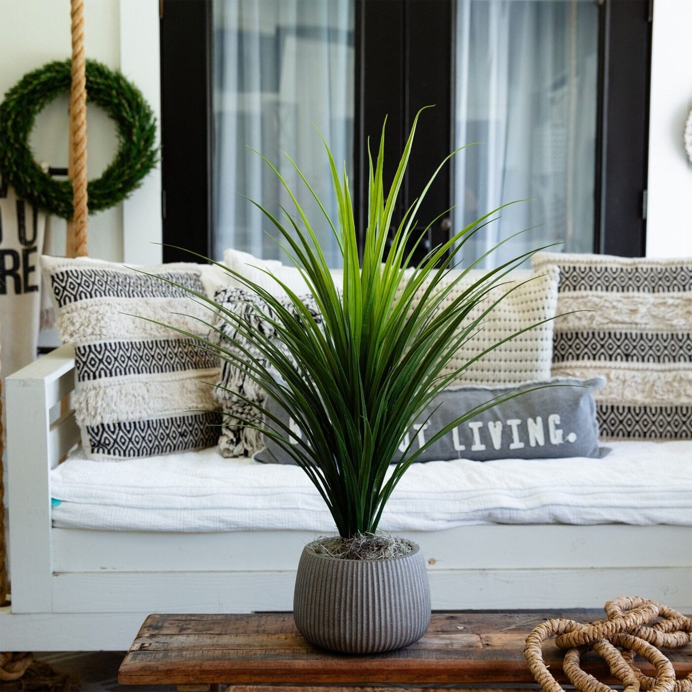 3' UV Resistant Artificial Grass Plant (Indoor/Outdoor)
