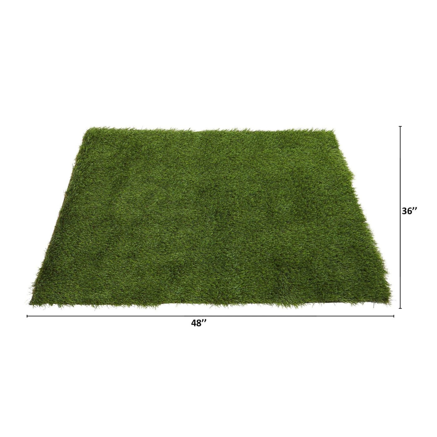 3' x 4' Artificial Professional Light Grass Turf Carpet UV Resistant (Indoor/Outdoor)