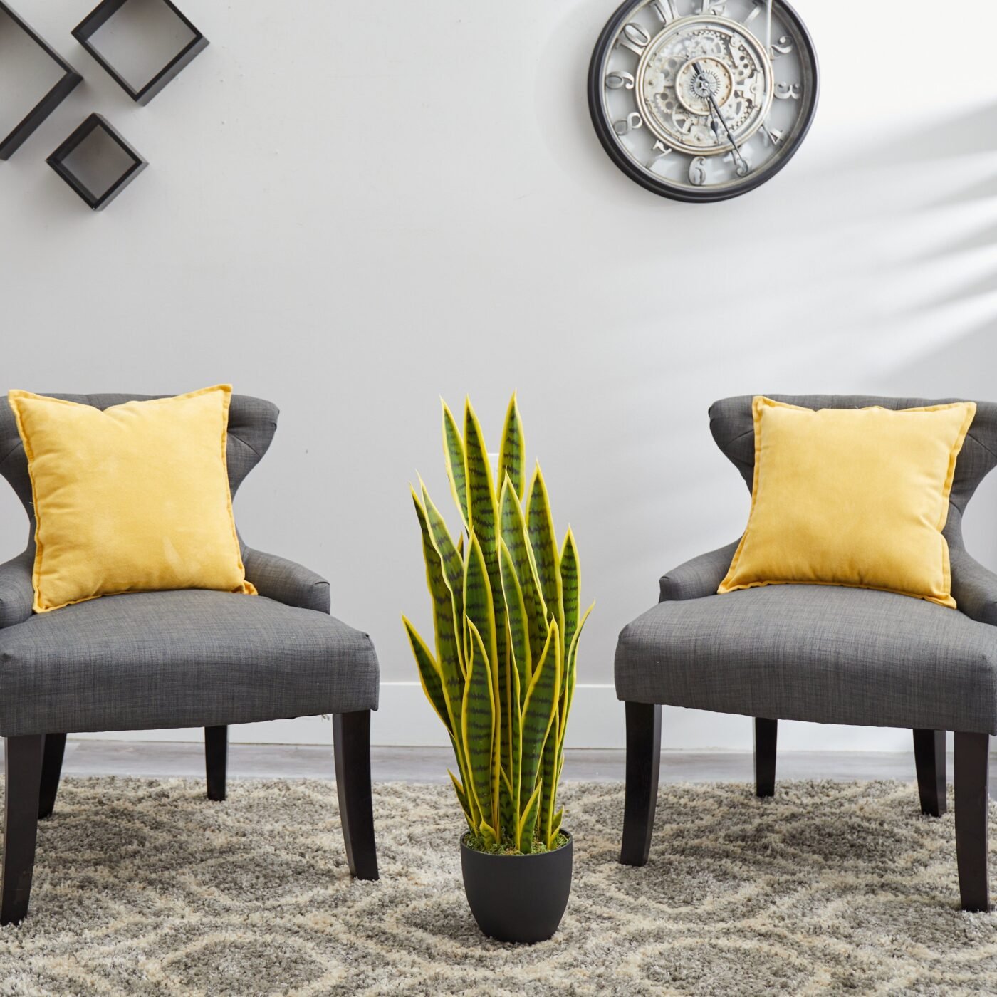 33" Sansevieria Artificial Plant
