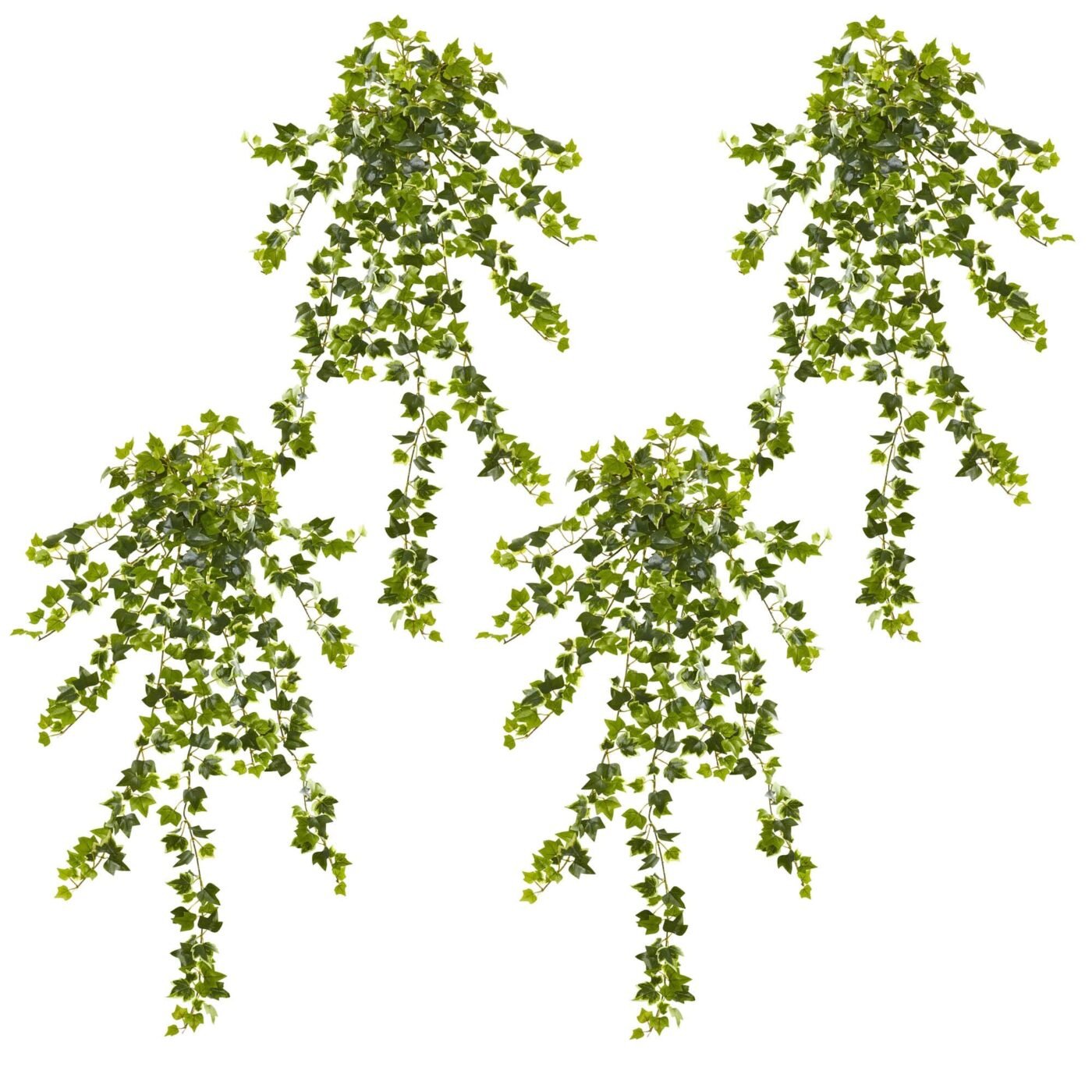 35" Ivy Artificial Hanging Plant (Set of 4)