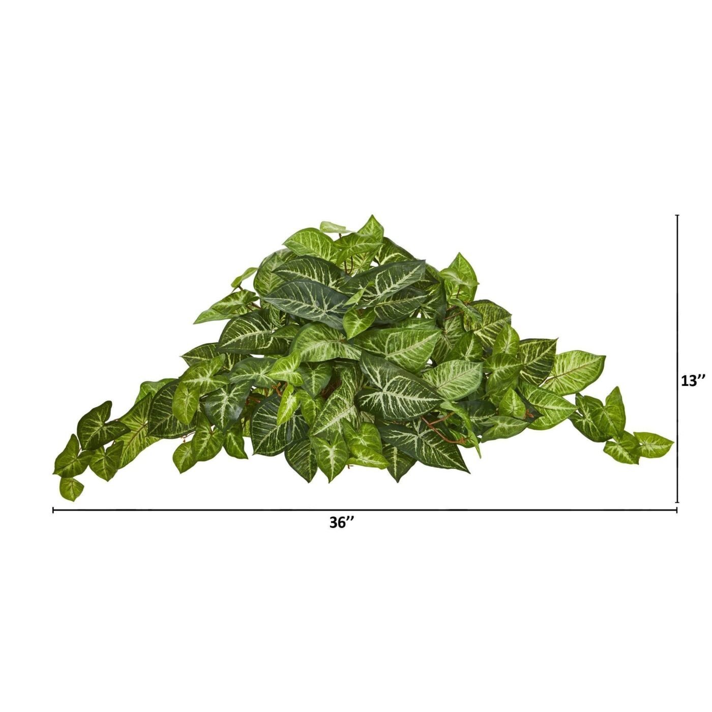 36" Nephthytis Artificial Ledge Plant