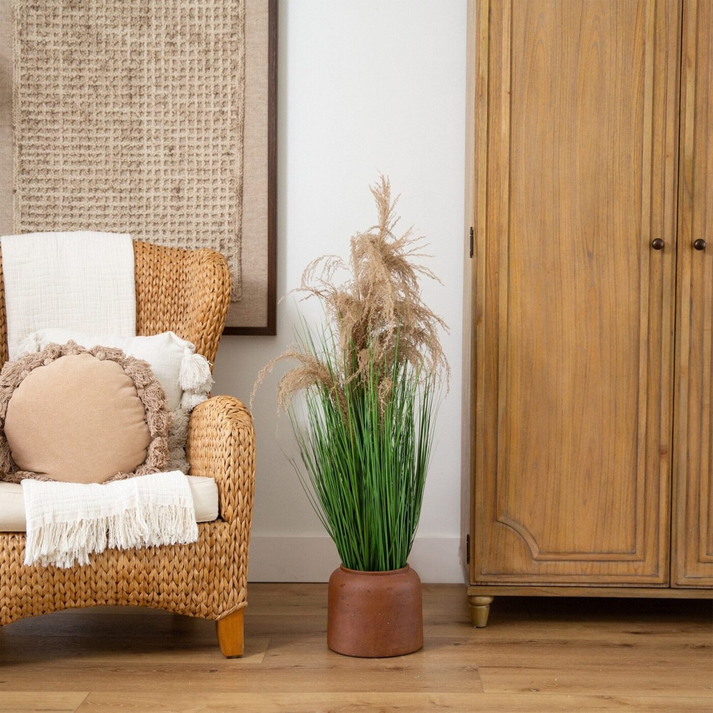 4' Artificial Pampas Grass