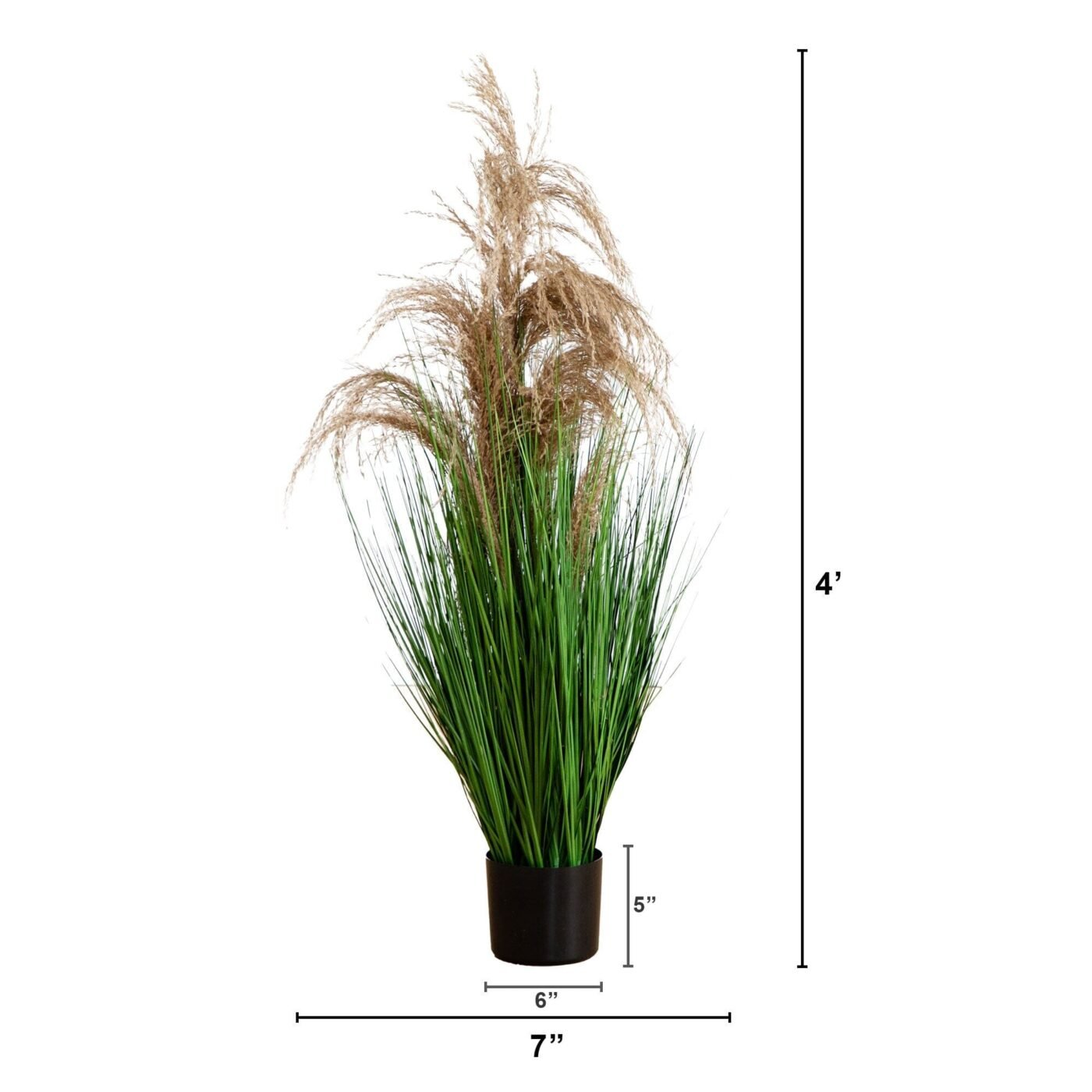 4' Artificial Pampas Grass