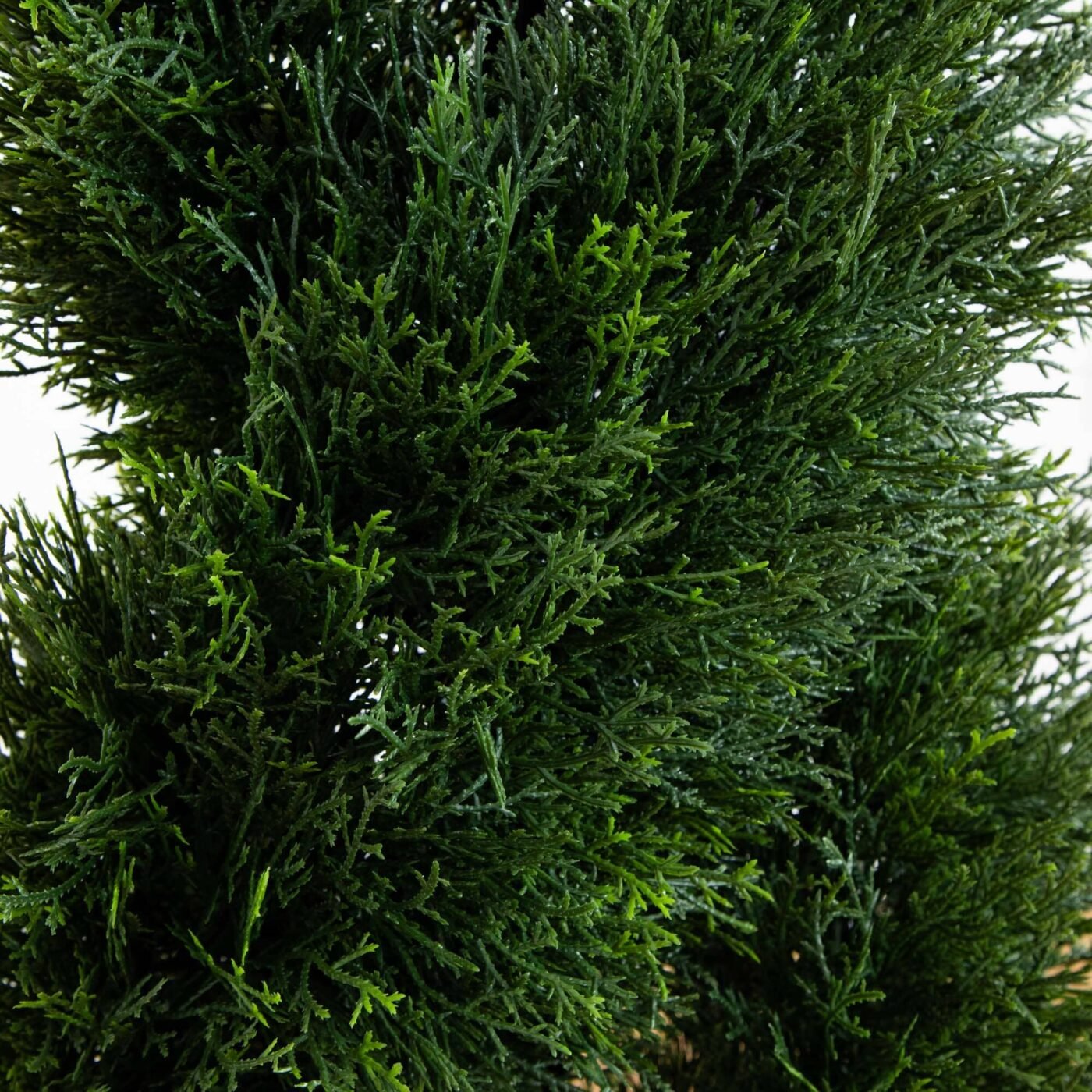 4' Double Pond Cypress Spiral Topiary UV Resistant (Indoor/Outdoor)