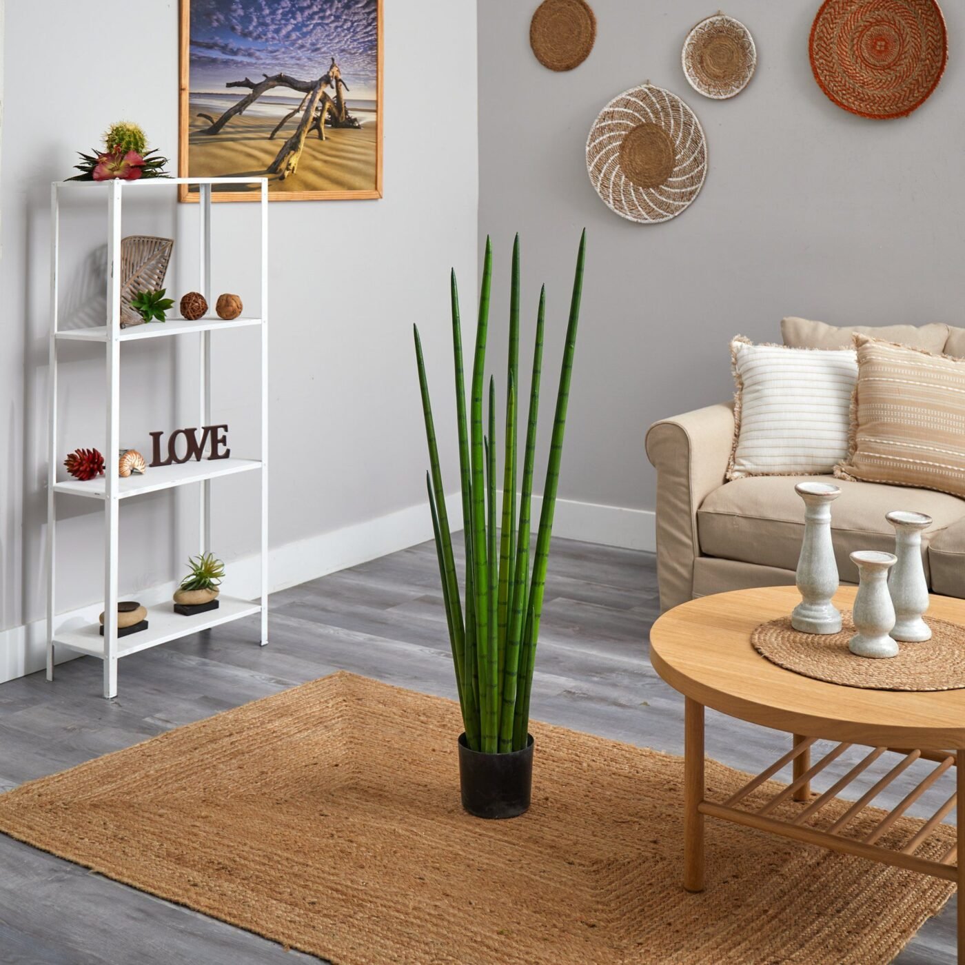 4' Sansevieria Snake Artificial Plant