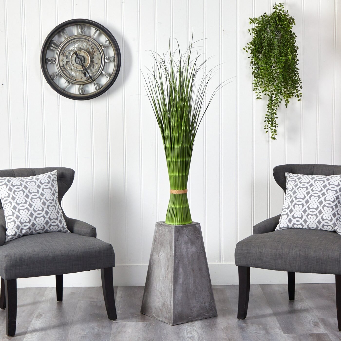 40" Onion Grass Artificial Plant
