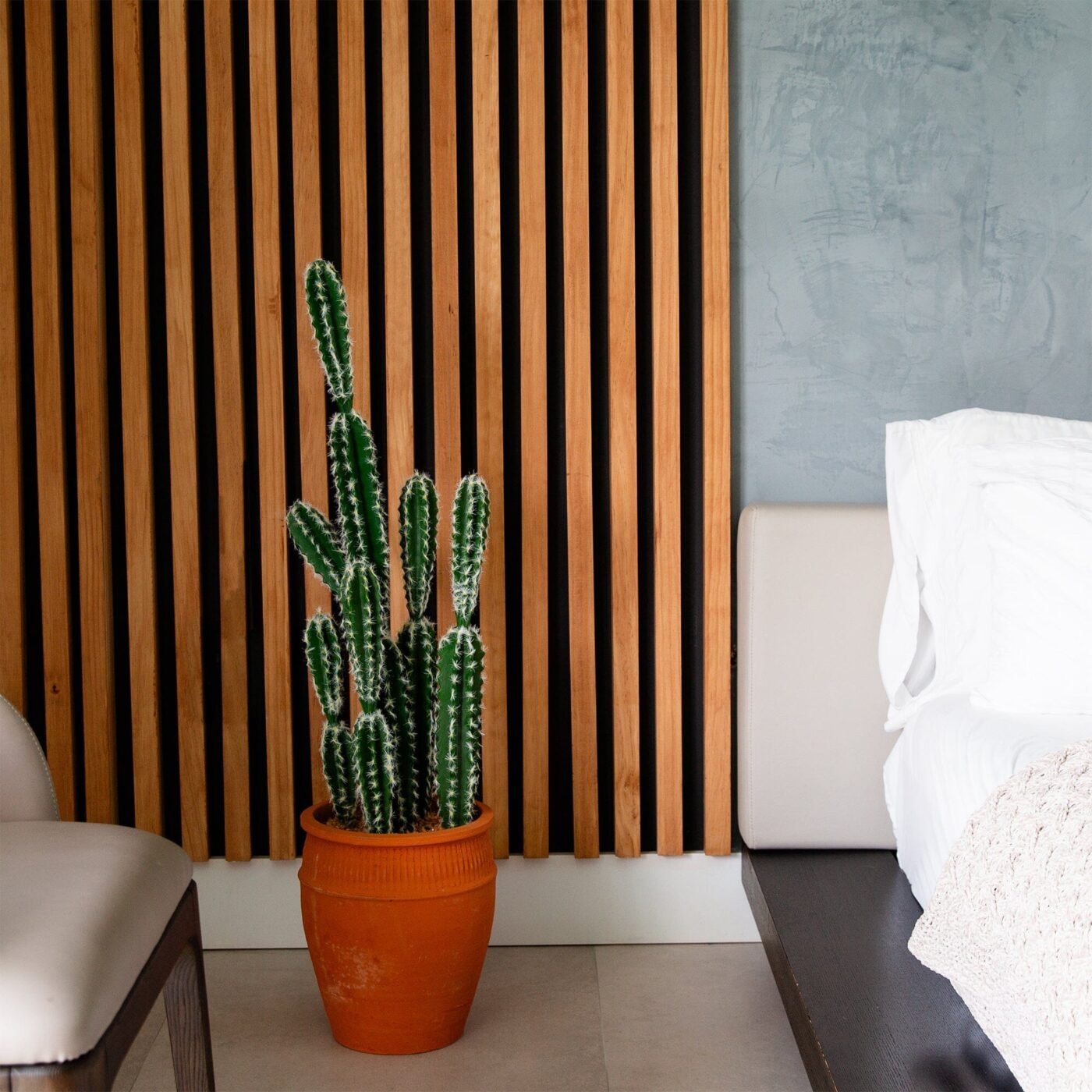 41" Artificial Cactus in Terracotta Planter