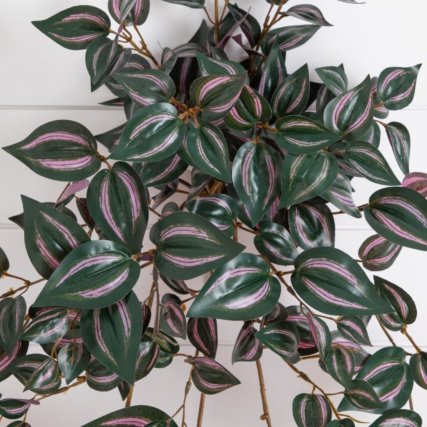 41" UV Resistant Artificial Wandering Jew Hanging Plant (Indoor/Outdoor)- Set of 3