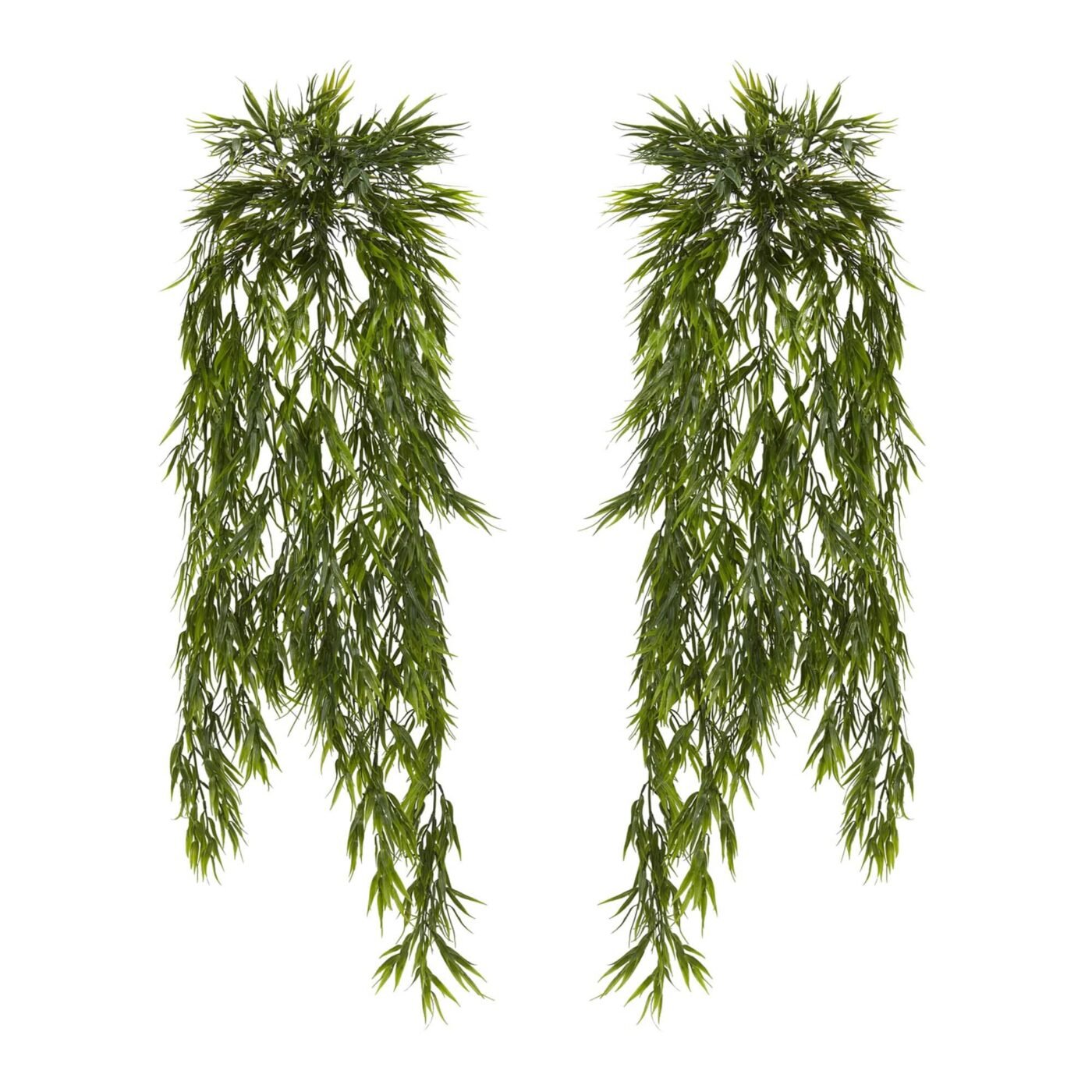 43" Mini Bamboo Hanging Bush (Set of 2)
