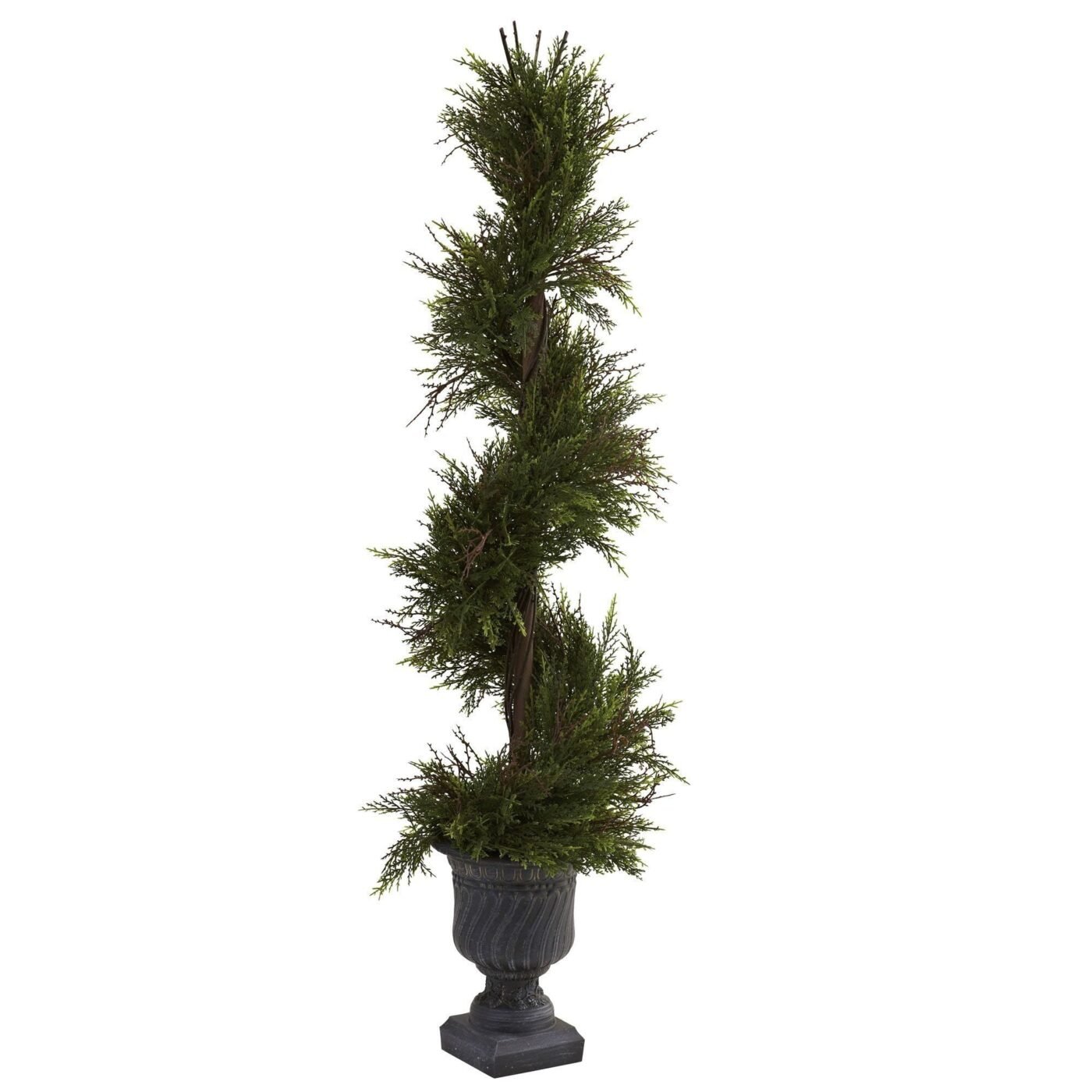 45" Mini Pine Spiral w/Urn (Indoor/Outdoor)