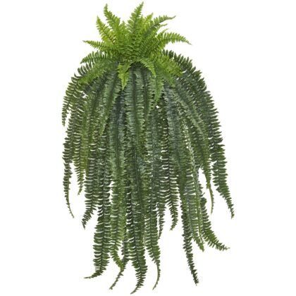 60" Boston Fern Artificial Hanging Plant