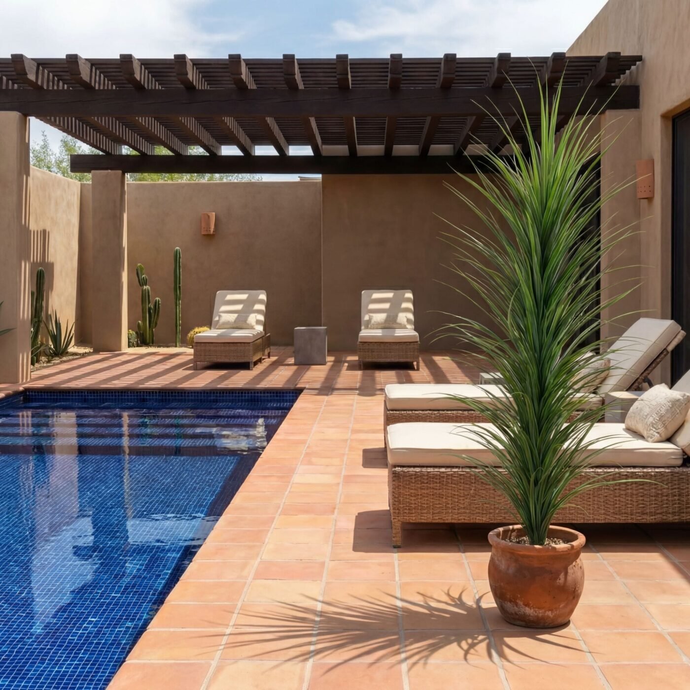 6' UV Resistant Artificial Grass Plant (Indoor/Outdoor)