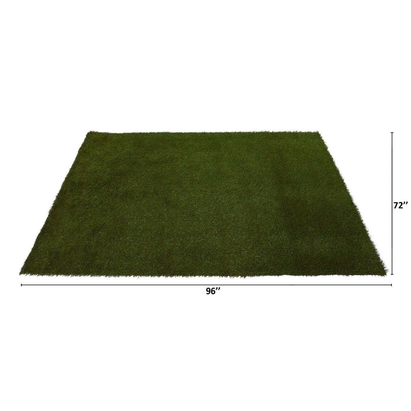 6' x 8' Professional Artificial Dark Grass Turf Carpet UV Resistant (Indoor/Outdoor)
