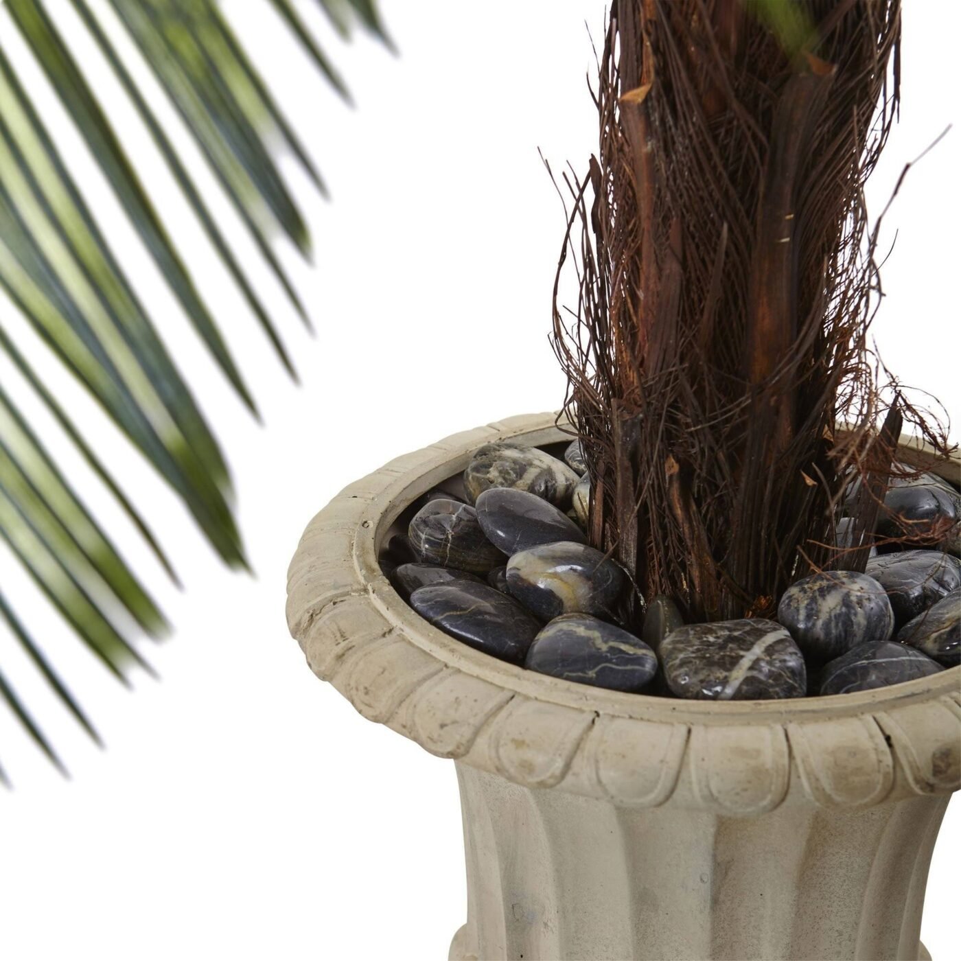 65" Cycas Artificial Plant in Urn UV Resistant (Indoor/Outdoor)